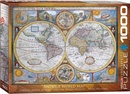 Legpuzzel Wereld antiek vintage - Antique World Map | Eurographics