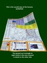 Historische Kaart Major & Mrs Holt's Battle Map of The Somme | Pen and Sword publications