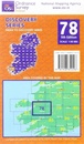 Topografische kaart - Wandelkaart 78W Discovery Kerry (Killarney) | Ordnance Survey Ireland