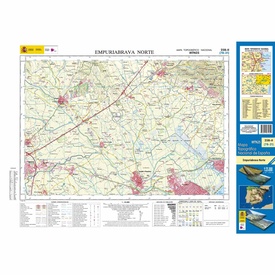 Topografische kaart 258-II Empuriabrava Norte | CNIG - Instituto Geográfico Nacional1