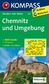 Wandelkaart 817 Chemnitz und Umgebung | Kompass