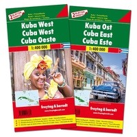 kaartenset Cuba oost en west