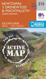 Wandelkaart - Topografische kaart 215 OS Explorer Map | Active Newtown / Llanfair Caereinion | Ordnance Survey