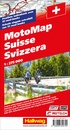Wegenkaart - landkaart Motomap Schweiz Zwitserland | Hallwag