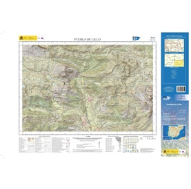 Topografische kaart 79-IV Puebla de Lillo | CNIG - Instituto Geográfico Nacional1