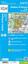 Wandelkaart - Topografische kaart 3520ET Ballon d'Alsace | IGN - Institut Géographique National
