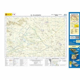 Topografische kaart 412-IV El Planerón | CNIG - Instituto Geográfico Nacional1