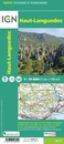 Fietskaart - Wandelkaart 22 Haut-Languedoc | IGN - Institut Géographique National