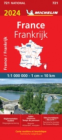 Wegenkaart - landkaart 721 Frankrijk 2024 | Michelin