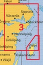 Wegenkaart - landkaart 03 Turistkarta Östra Svealand Bil - Zweden Zuidoost | Norstedts
