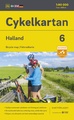 Fietskaart 6 Cykelkartan Halland | Norstedts