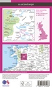 Topografische kaart 125 Landranger Active Bala / Lake Vyrnwy / Berwyn | Ordnance Survey Wandelkaart - Topografische kaart 125 Landranger Bala & Lake Vyrnwy, Berwyn - Wales | Ordnance Survey