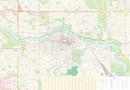 Wegenkaart - landkaart Calgary & Southern Alberta | ITMB
