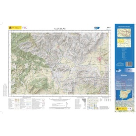 Topografische kaart 667-I Alcublas | CNIG - Instituto Geográfico Nacional1