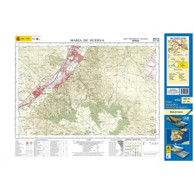 Topografische kaart 383-IV María de Huerva | CNIG - Instituto Geográfico Nacional1