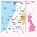 Wandelkaart - Topografische kaart 076 Landranger Girvan, Ballantrae & Barrhill | Ordnance Survey