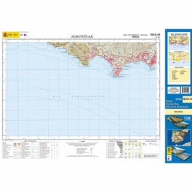 Topografische kaart 1055-III Almuñécar | CNIG - Instituto Geográfico Nacional1