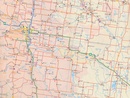 Wegenkaart - landkaart Alberta | ITMB
