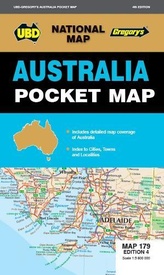 Wegenkaart - landkaart 179 Australia pocket map | UBD Gregory's