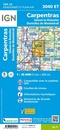 Wandelkaart - Topografische kaart 3040ET Carpentras | IGN - Institut Géographique National
