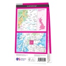 Wandelkaart - Topografische kaart 057 Landranger Stirling & The Trossachs | Ordnance Survey