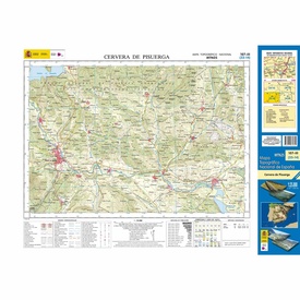 Topografische kaart 107-III Cervera de Pisuerga | CNIG - Instituto Geográfico Nacional1