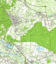 Topografische kaart - Wandelkaart 46B Groesbeek | Kadaster