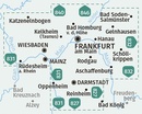 Wandelkaart 828 Frankfurt und Umgebung | Kompass