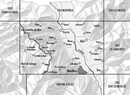 Wandelkaart - Topografische kaart 1284 Monthey | Swisstopo