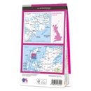 Wandelkaart - Topografische kaart 014 Landranger Tarbert & Loch Seaforth | Ordnance Survey