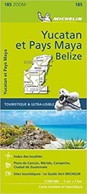 Wegenkaart - landkaart 185 Yucatan en land van de Maya's - Belize | Michelin