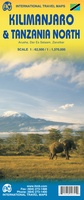Kilimanjaro en wegenkaart Noord Tanzania
