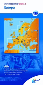 Wegenkaart - landkaart ANWB Wegenkaart Europa 1 | ANWB Media