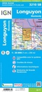 Wandelkaart - Topografische kaart 3210SB Longuyon | IGN - Institut Géographique National