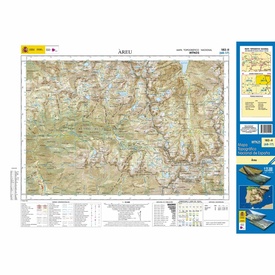 Topografische kaart 182-II Àreu | CNIG - Instituto Geográfico Nacional1