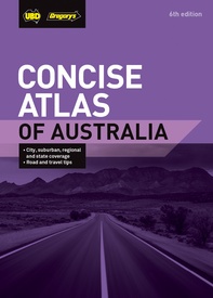 Wegenatlas Concise Atlas of Australia | UBD Gregory's