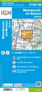 Wandelkaart - Topografische kaart 3128SB Montrevel-en-Bresse, Marboz | IGN - Institut Géographique National