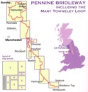 Wandelkaart Pennine Bridleway | Harvey Maps