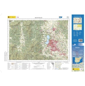 Topografische kaart 295-II Banyoles | CNIG - Instituto Geográfico Nacional1