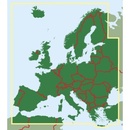 Wandkaart Europa met postcodes | Freytag & Berndt Wandkaart Europa met postcodes | 114 x 97 cm | Freytag & Berndt