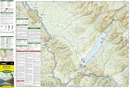 Wandelkaart 313 Topographic Map Guide North Fork: Glacier National Park | National Geographic