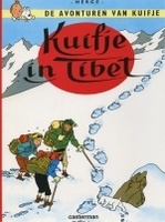 Stripboek Kuifje in Tibet