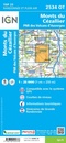 Wandelkaart - Topografische kaart 2534OT Monts du Cezallier, Condat, Allanche, Parc Volcans d'Auvergne | IGN - Institut Géographique National