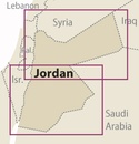 Wegenkaart - landkaart Jordanien - Jordanië | Reise Know-How Verlag