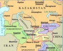 Wegenkaart - landkaart Tajikistan - Geografisch | Gizi Map