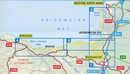 Wandelatlas Adventure Atlas Minehead to Brean Down - England Coast Path | A-Z Map Company