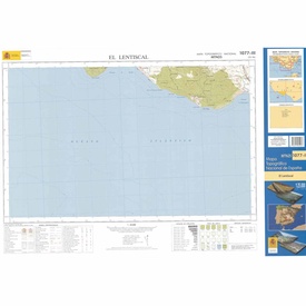 Topografische kaart 1077-III El Lentiscal | CNIG - Instituto Geográfico Nacional1