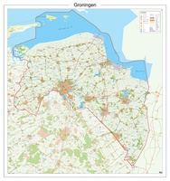 Provincie Groningen, 100 x 100 cm
