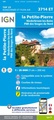 Wandelkaart - Topografische kaart 3714ET la Petite Pierre - Petite Pierre, Niederbronn-les-Bains,  PNR Vosges du Nord | IGN - Institut Géographique National