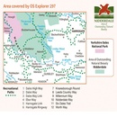 Wandelkaart - Topografische kaart 297 OS Explorer Map Lower Wharfedale & Washburn Valley | Ordnance Survey